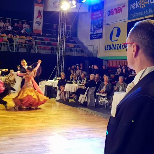 Sędzia sportowego tańca towarzyskiego Dariusz Kurzeja