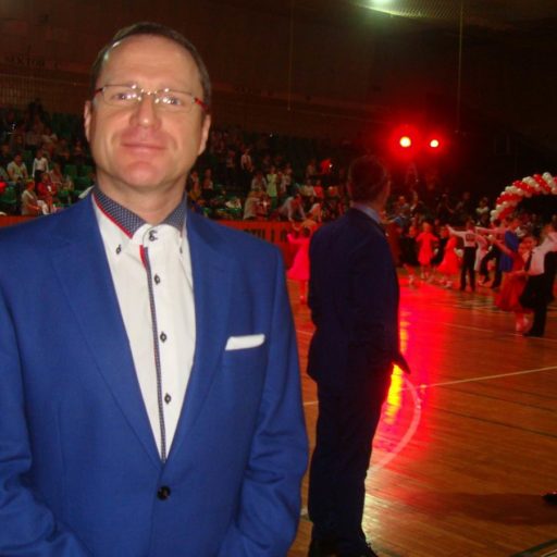 Sędzia sportowego tańca towarzyskiego Dariusz Kurzeja