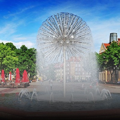 Szkoła Tańca Tychy - Fontanna, centrum miasta w Tychach